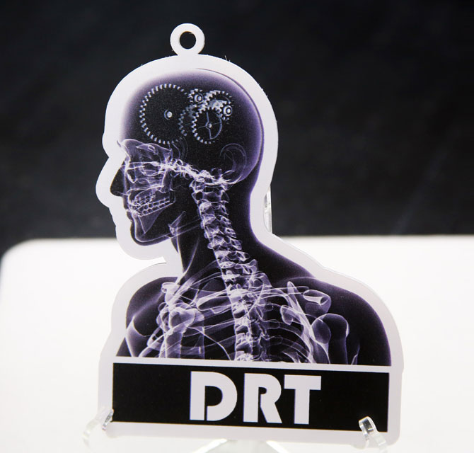 UV Printing Acrylic Keychains DRT